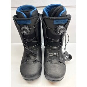 Ride Anthem Snowboard Boots Mens Black Blue Boa Coiler Intuition Liner